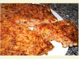 Bacon, Onion and Tomato Frittata. Photo by evelyn/athens