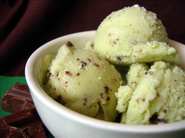 Mint-Chocolate Chip Ice Cream. Photo by LUv 2 BaKE
