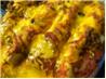Lighter Beef and Bean Enchiladas. Recipe by ChipotleChick