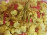 Curried Cauliflower Florets (sweet  & Spicy)