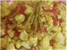 Curried Cauliflower Florets (sweet  & Spicy). Recipe by Rita~