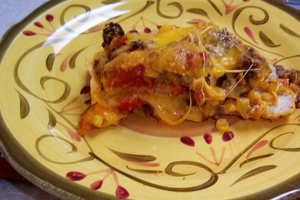 Layered Tamale Pie. Photo by WiGal