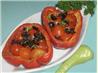 Provencal Tomato Stuffed Bell Peppers. Recipe by Bergy