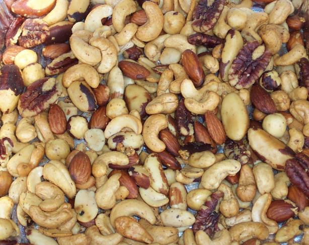Smoked Garlic Nuts. Photo by Hey Jude