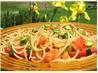 Spaghetti With Uncooked Tomato Sauce Southwestern Style. Recipe by PaulaG