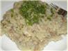 Lemon Risotto With Bacon & Mushroom