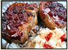 Salsa Glazed Pork Ribs. Recipe by crazycookinmama