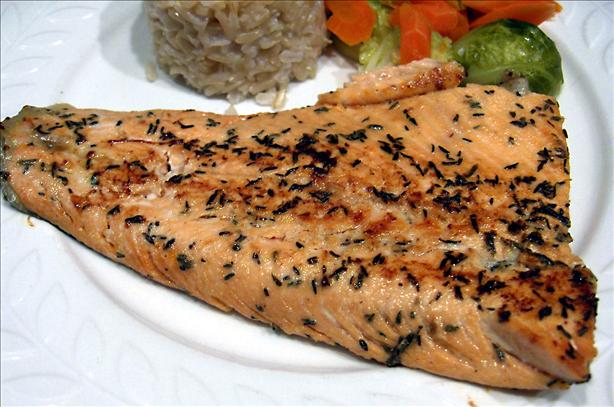Trout With Lime & Thyme. Photo by Derf