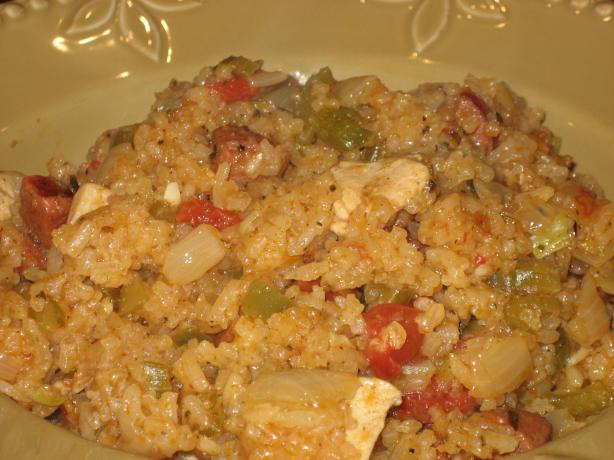 Louisiana Sausage Jambalaya. Photo by HeidiSue