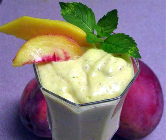 Mango, Peach Cream With a Hint of Mint. Photo by Rita~