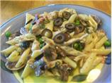 Light Penne With Sun-Dried Tomatoes and Chicken