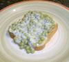 Creamed Peas On Toast. Recipe by Sherry B