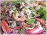 Seafood Mix over Angel Hair Pasta. Recipe by Rita~