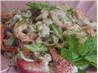 Seafood Mix over Angel Hair Pasta