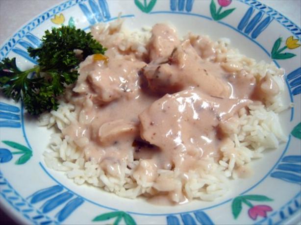 Crock Pot Chicken With Mushroom Soup. Photo by Juju Bee