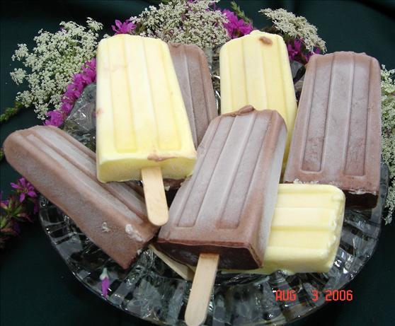 Frozen Fudge Pops. Photo by lets.eat
