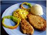 Mustard/parm Fried Chicken Breasts. Recipe by *OzMan*