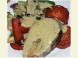 Salmon With Mango Dressing
