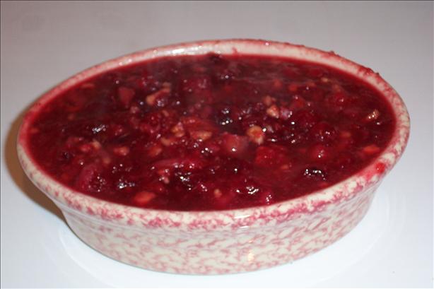 Dianne's Cranberry Sauce. Photo by GrandmaIsCooking