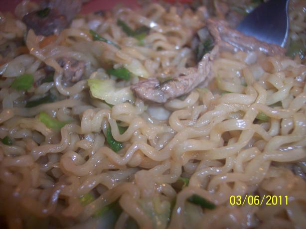 Easy Asian Beef & Noodles - Ww Recipe. Photo by Kat in MA USA
