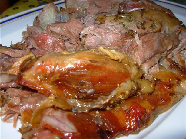 Aromatic Leg of Lamb. Photo by French Tart