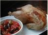 Roast Chicken With Tomato-Olive Sauce. Recipe by ms_bold