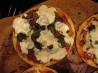 Tomato & Yellow Pepper Pita Pizza. Recipe by **Pebbles**
