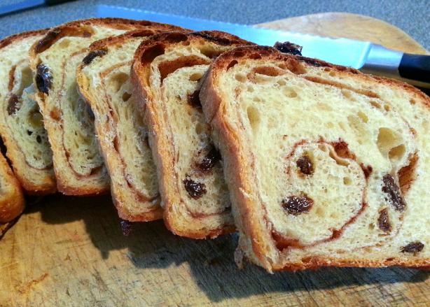 World's Best Cinnamon Raisin Bread (Not Bread Machine). Photo by JoKopelli