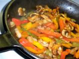 Stir Fried Mixed Peppers & Mushrooms