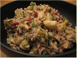 Mediterranean Chicken and Rice Salad