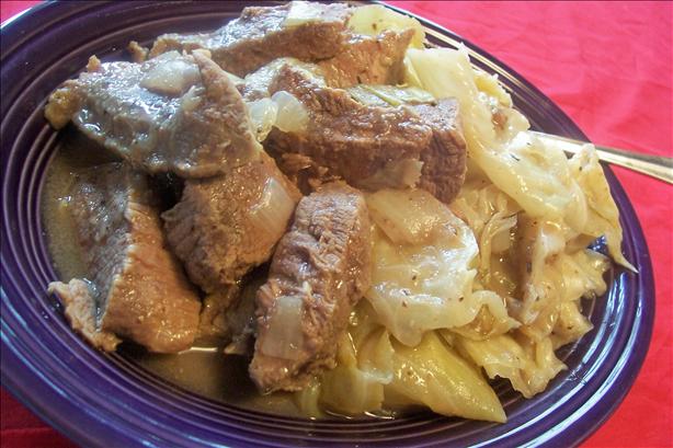 Dutch-Style Beef and Cabbage (Crock Pot). Photo by *Parsley*