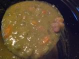 Split Pea Soup (Crock Pot) - Dairy Free. Photo by Rollin in the Dough!