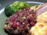 Pork Chops With Cranberry-thyme Sauce. Recipe by MsKittyKat