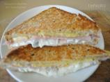 Decadent Grilled Ham and Cheese Sandwich