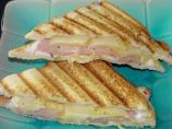 Decadent Grilled Ham and Cheese Sandwich