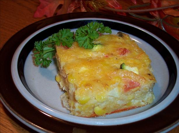 Zucchini Spoon Bread. Photo by Hey Jude