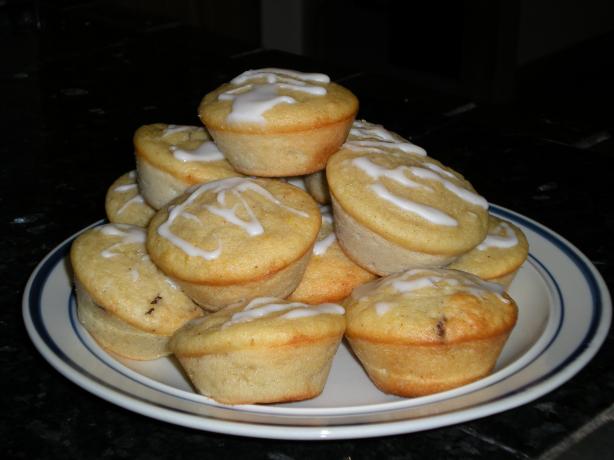 Lemon Glazed Zucchini Muffins. Photo by Chief cook and bottlewasher