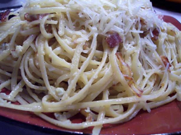 To Die for Spaghetti Carbonara by Tom Cruise. Photo by Nif