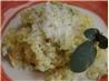 Low Carb Baked Spaghetti Squash With Garlic Sage Cream