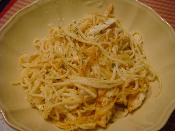 Chicken Spaghetti. Photo by Pantoja's Kitchen!!!