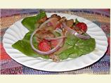 Raspberry and Spinach Salad. Photo by Nic