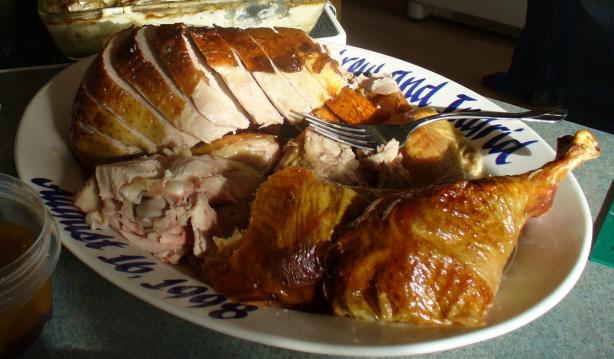 Good Eats Roast Turkey. Photo by IngridH