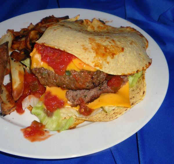 Tex-mex Burgers. Photo by Bergy