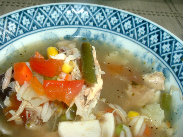 Soup, Vegetable or Chicken-Vegetable (No-Salt-Added). Photo by Bergy