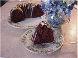 Chocolate, Pistachio, Almond  Cake (Rich and Easy)