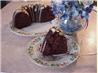 Chocolate, Pistachio, Almond  Cake (Rich and Easy). Recipe by Rita~