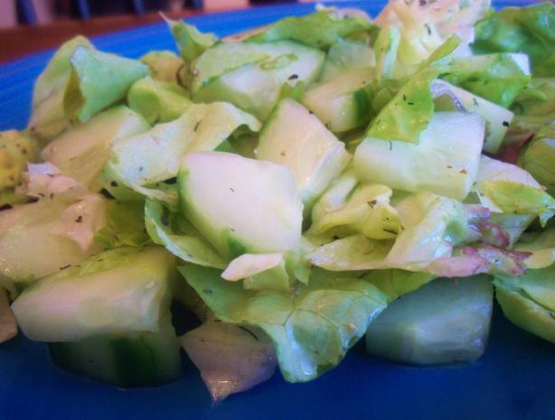 Cucumber Iceberg Salad. Photo by *Parsley*