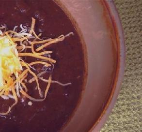 Panera Bread Black Bean Soup