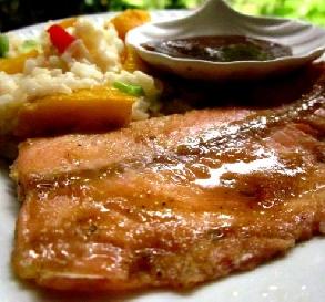 Applebee's Honey Grilled Salmon