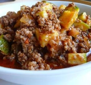 September 4:  Zucchini Ground Beef Casserole